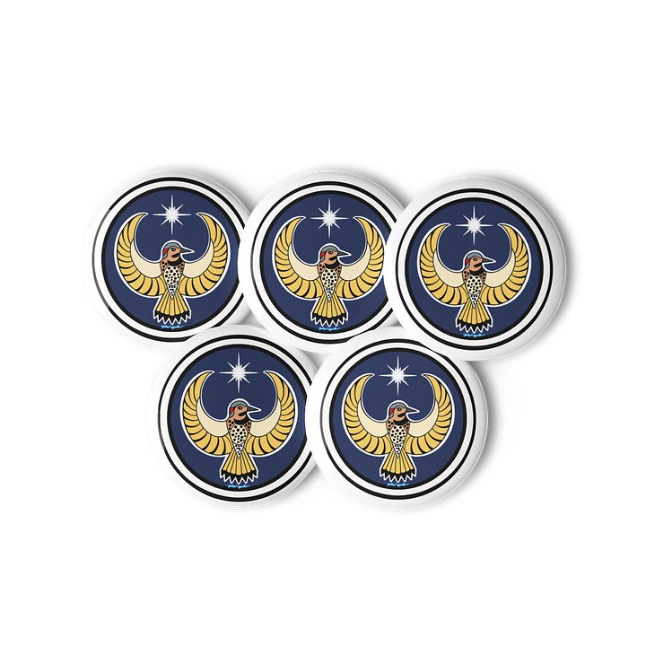 Northern Flicker- Resistance. AL (5-pack buttons) product image (2)