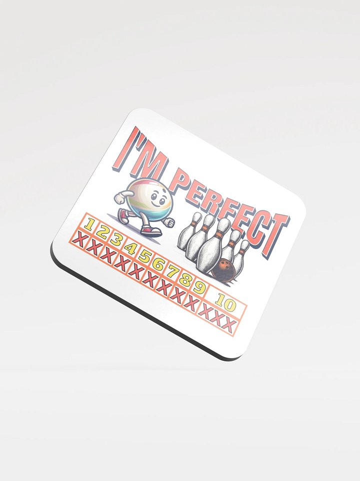 Im Perfect Bowling Game Coaster Set product image (2)