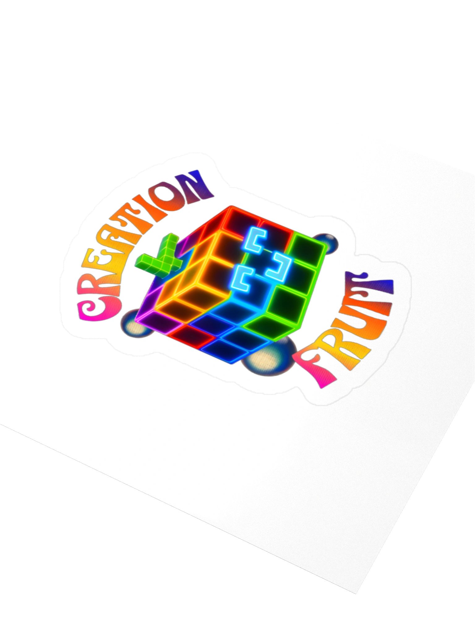 Creation Fruit Sticker 3x3" Blox Fruits Gamer Gift For Kids product image (3)