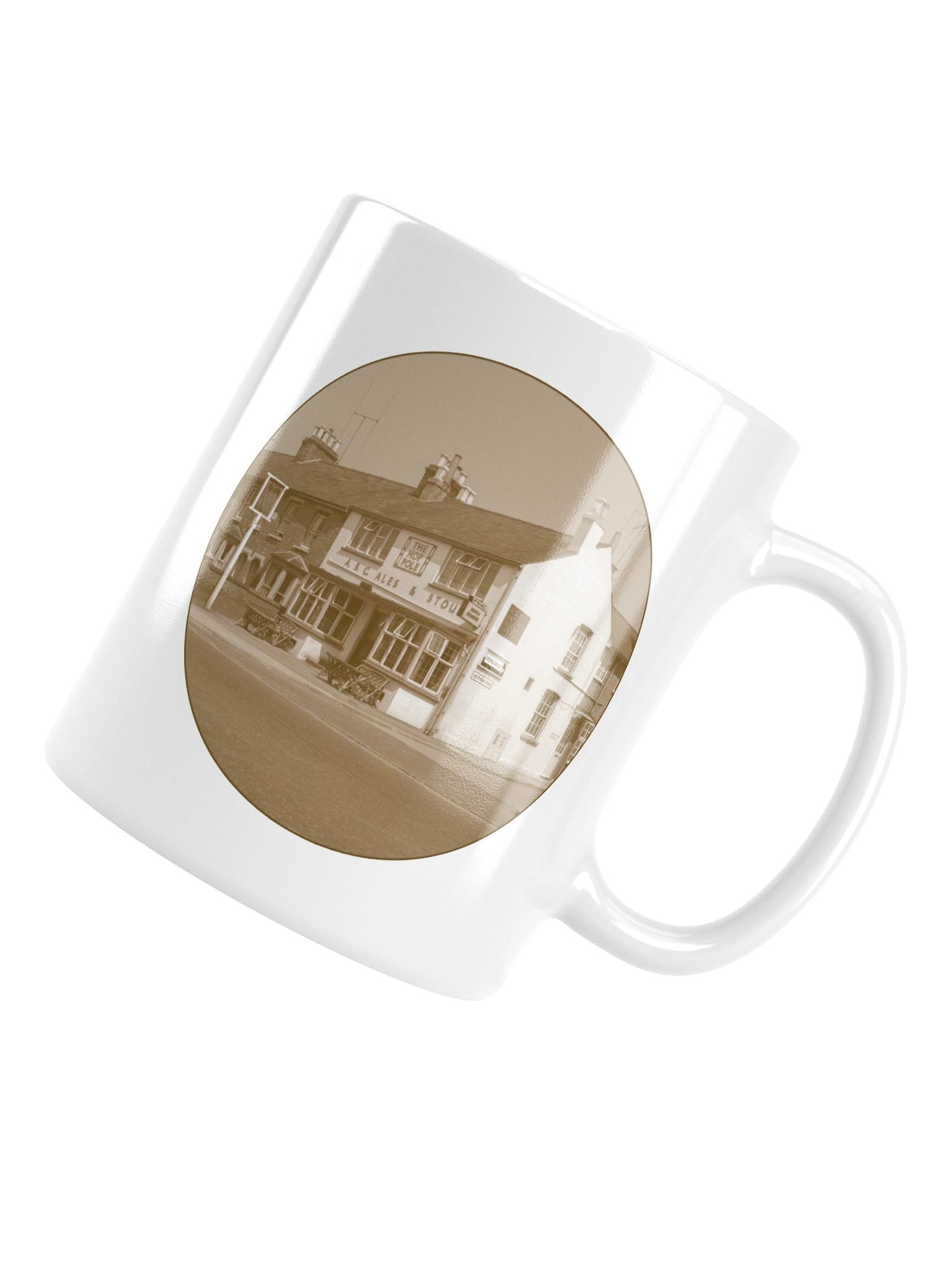 White Mug - Hop Pole product image (5)