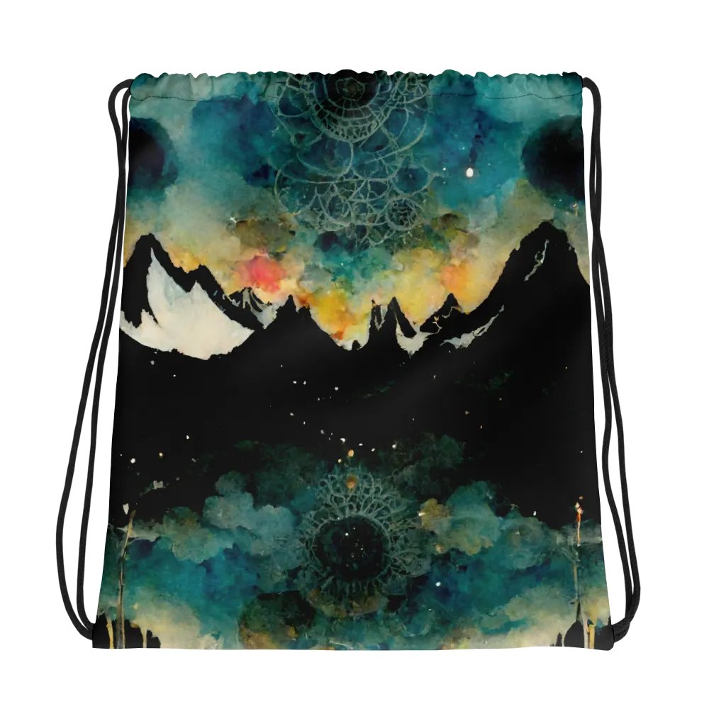 Wild Wanderlust Drawstring Backpack product image (1)
