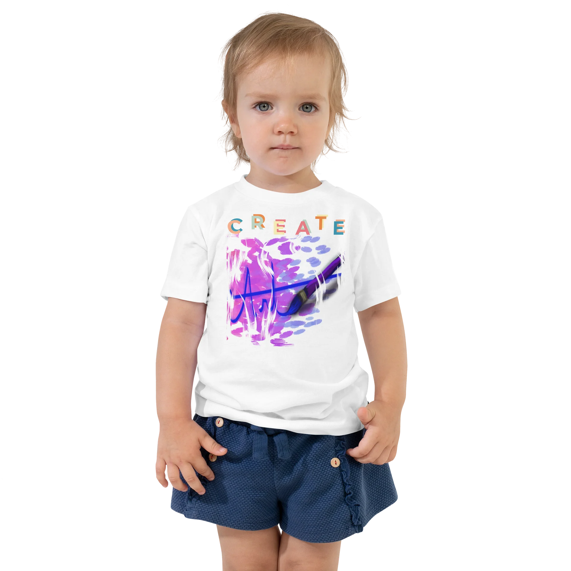 "Create Art", Toddler T-Shirt - Bella+Canvas product image (2)