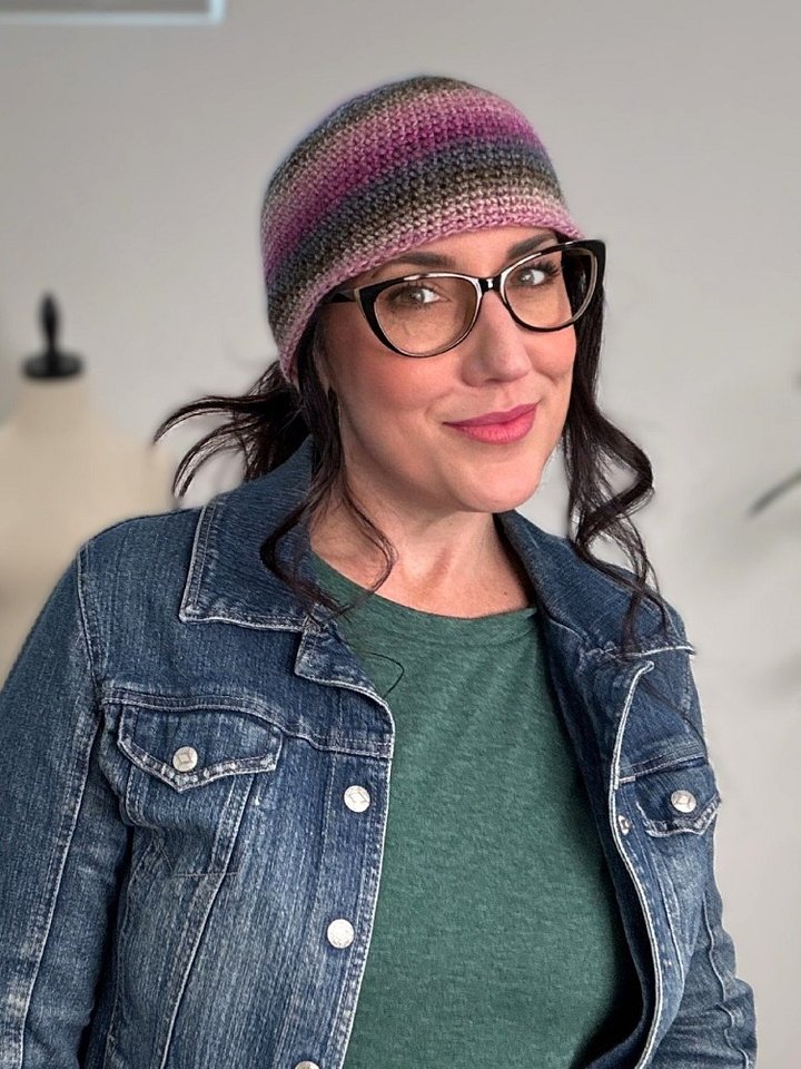 Ponytail Crochet Beanie product image (2)