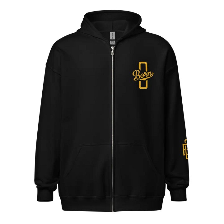 Oregon Born Logo Zip Hoodie product image (1)