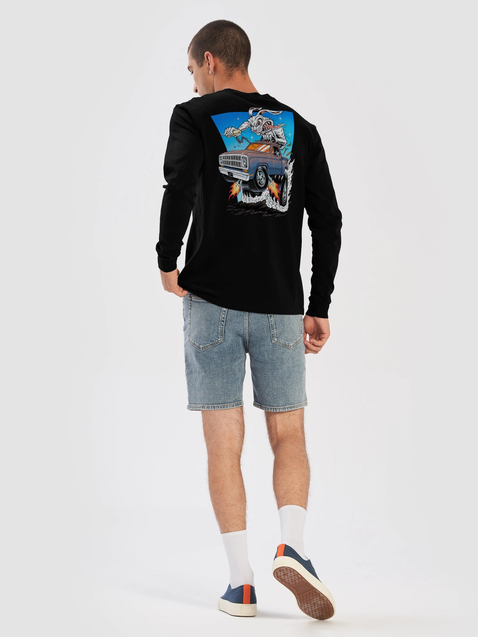Olivia "Bunny Fink" Long-Sleeve Shirt (Back Design) product image (8)