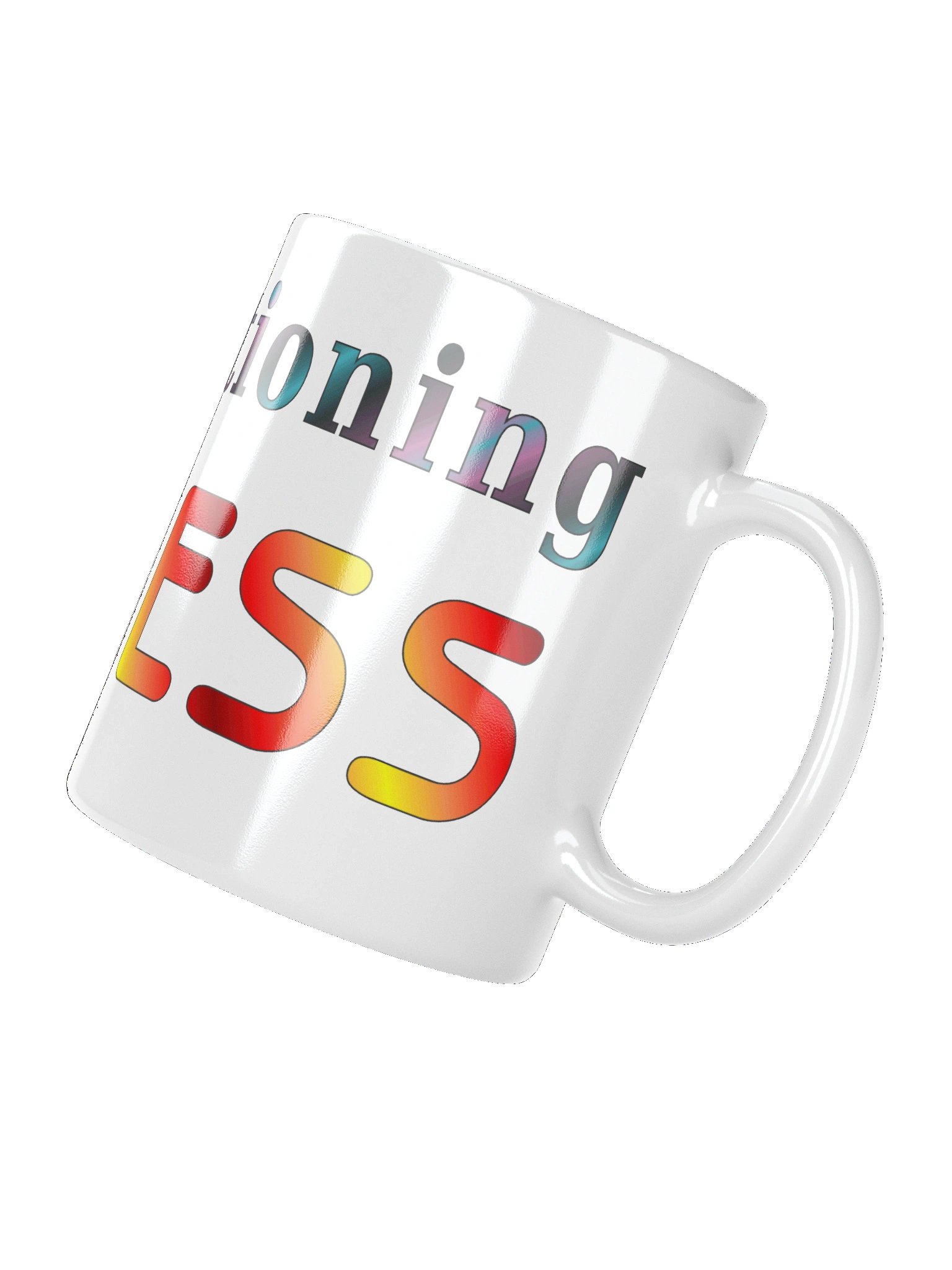 High Functioning White Mug product image (7)