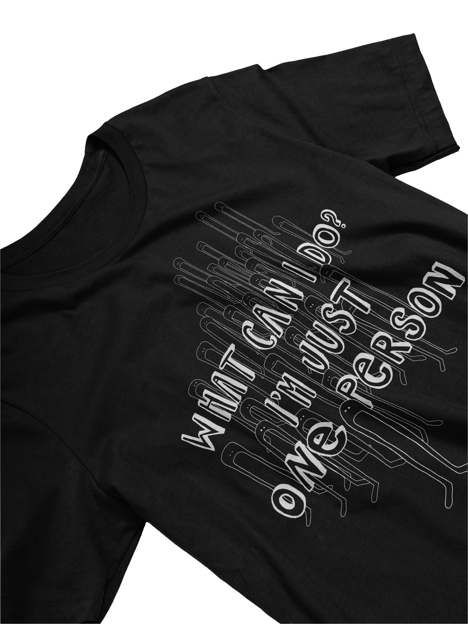 I'm Just One Person - Dark Mode Tee product image (1)