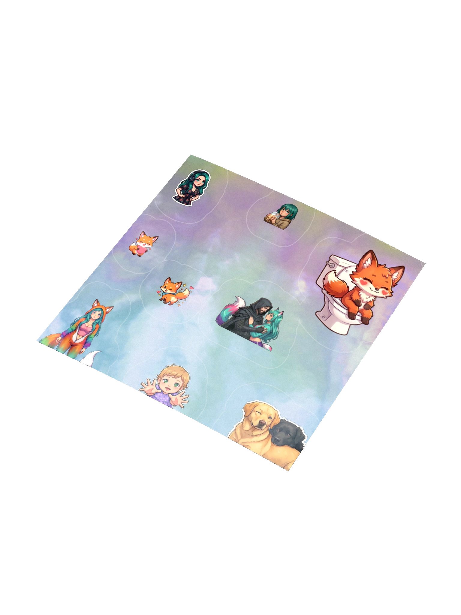 Vixie Emote Stickers product image (9)
