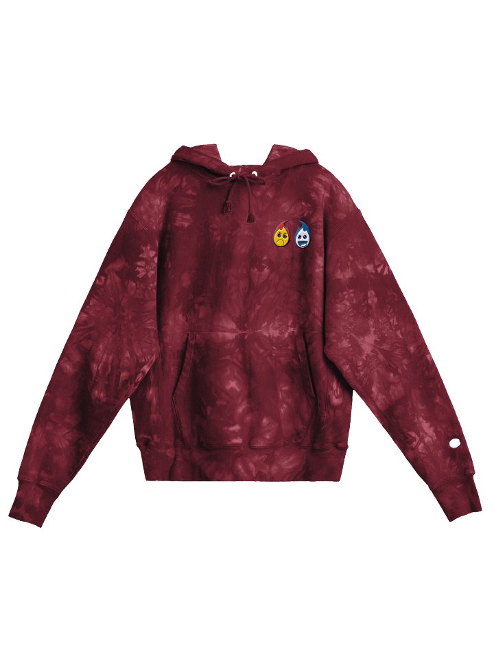 Crimson Wash-Out Pullover Hoodie product image (1)