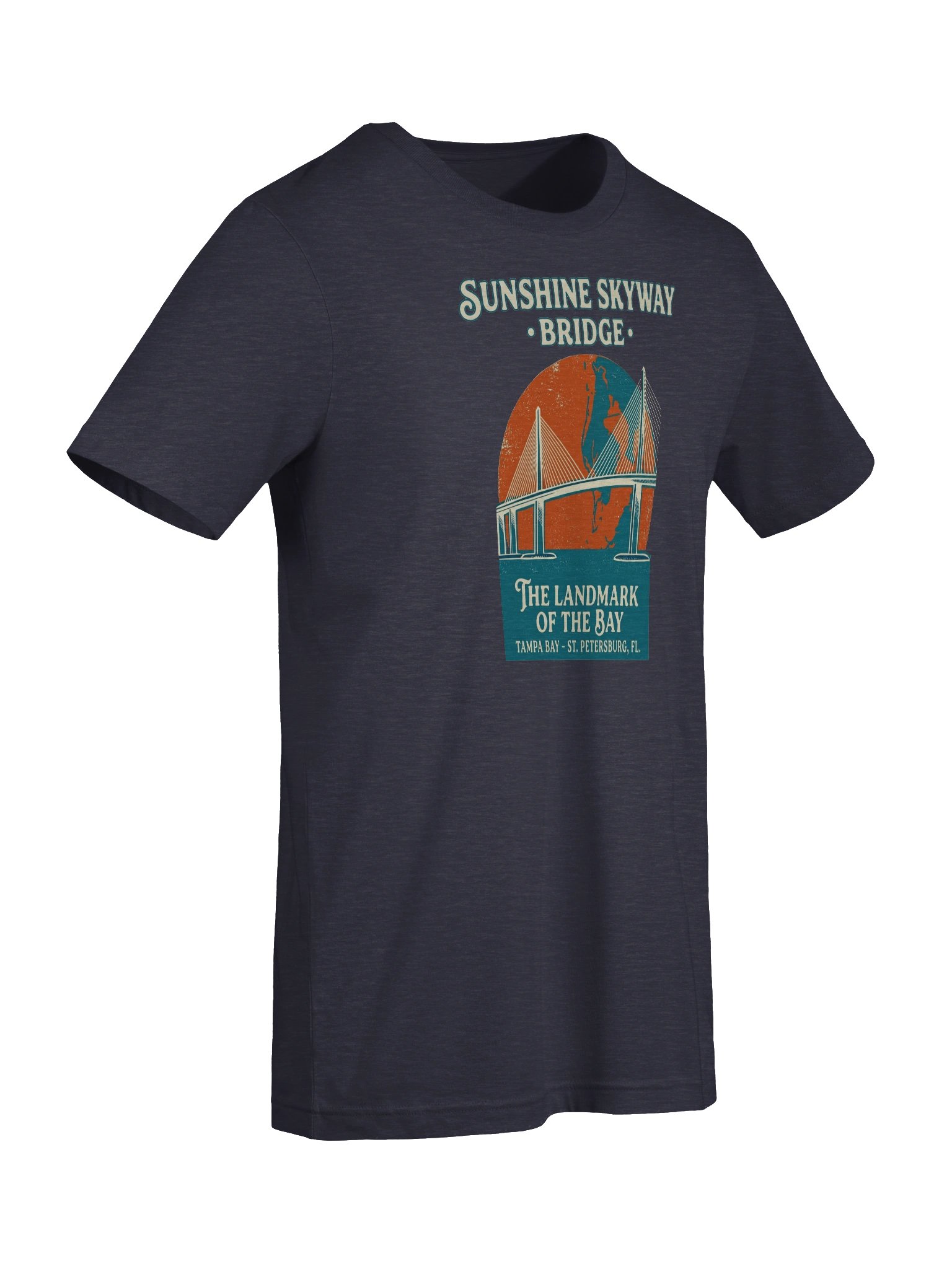 Sunshine Skyway The Landmark of the Bay Tee product image (57)