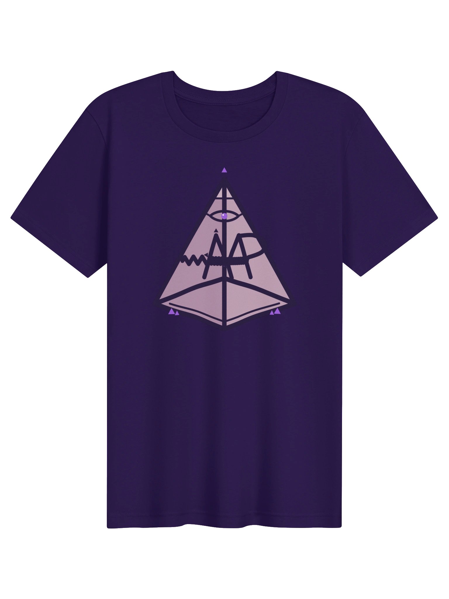 Mt. AMP Pyramid Tee — Purple product image (1)
