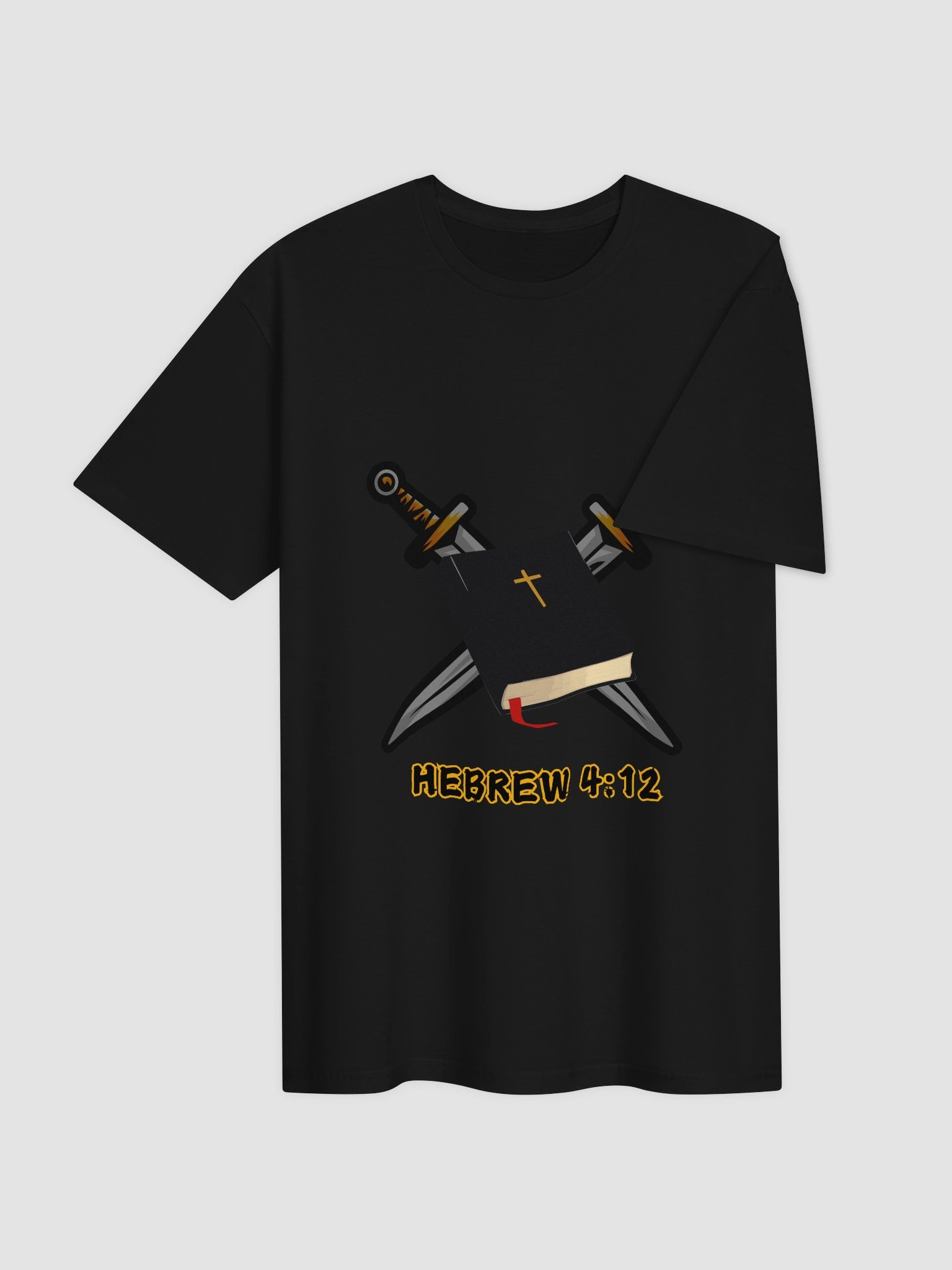 Hebrew 4:12 Crossed Swords T-Shirt product image (8)