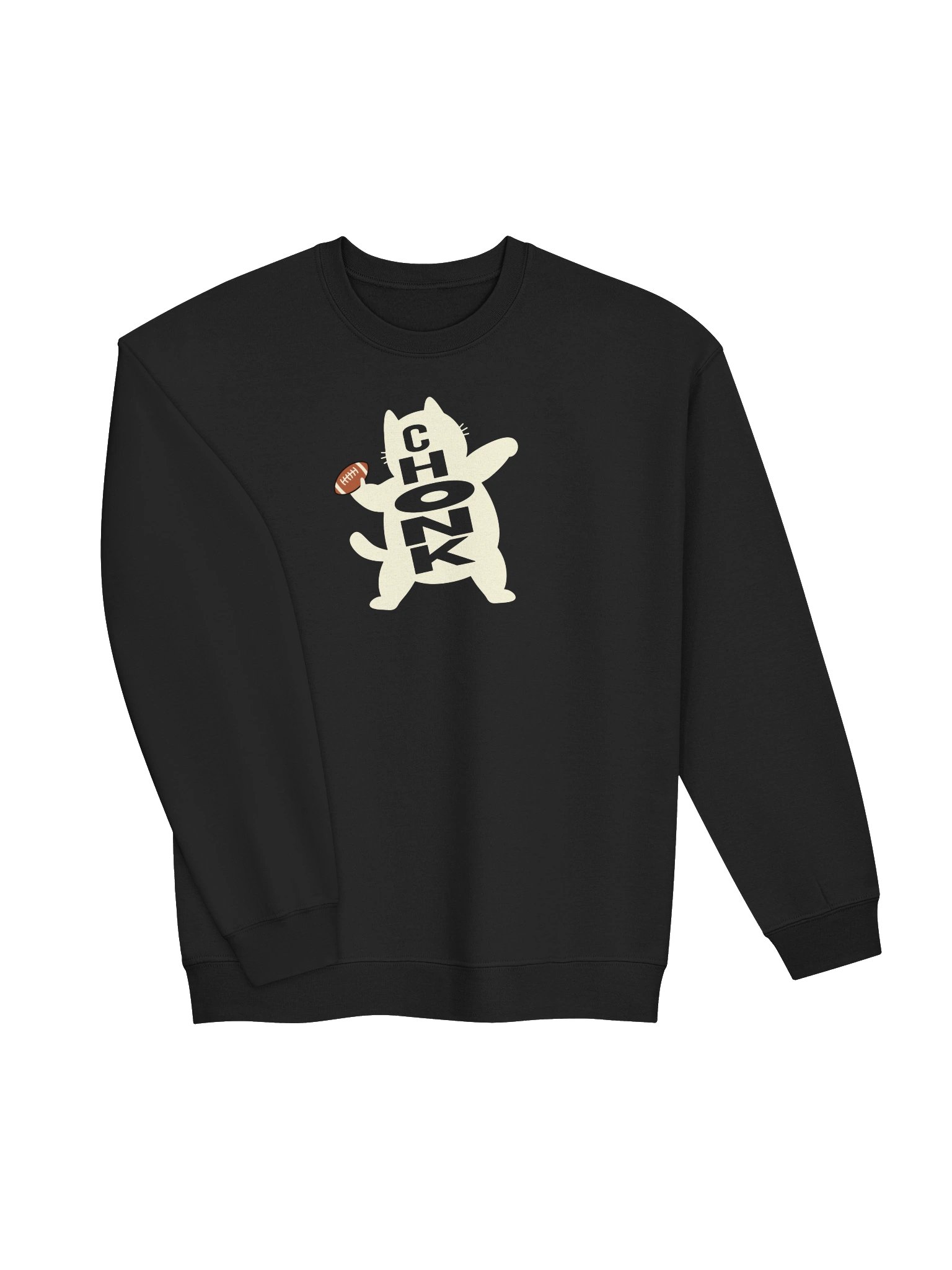 American Football Chonk Cat 2 - Unisex Adult Sweatshirt product image (2)