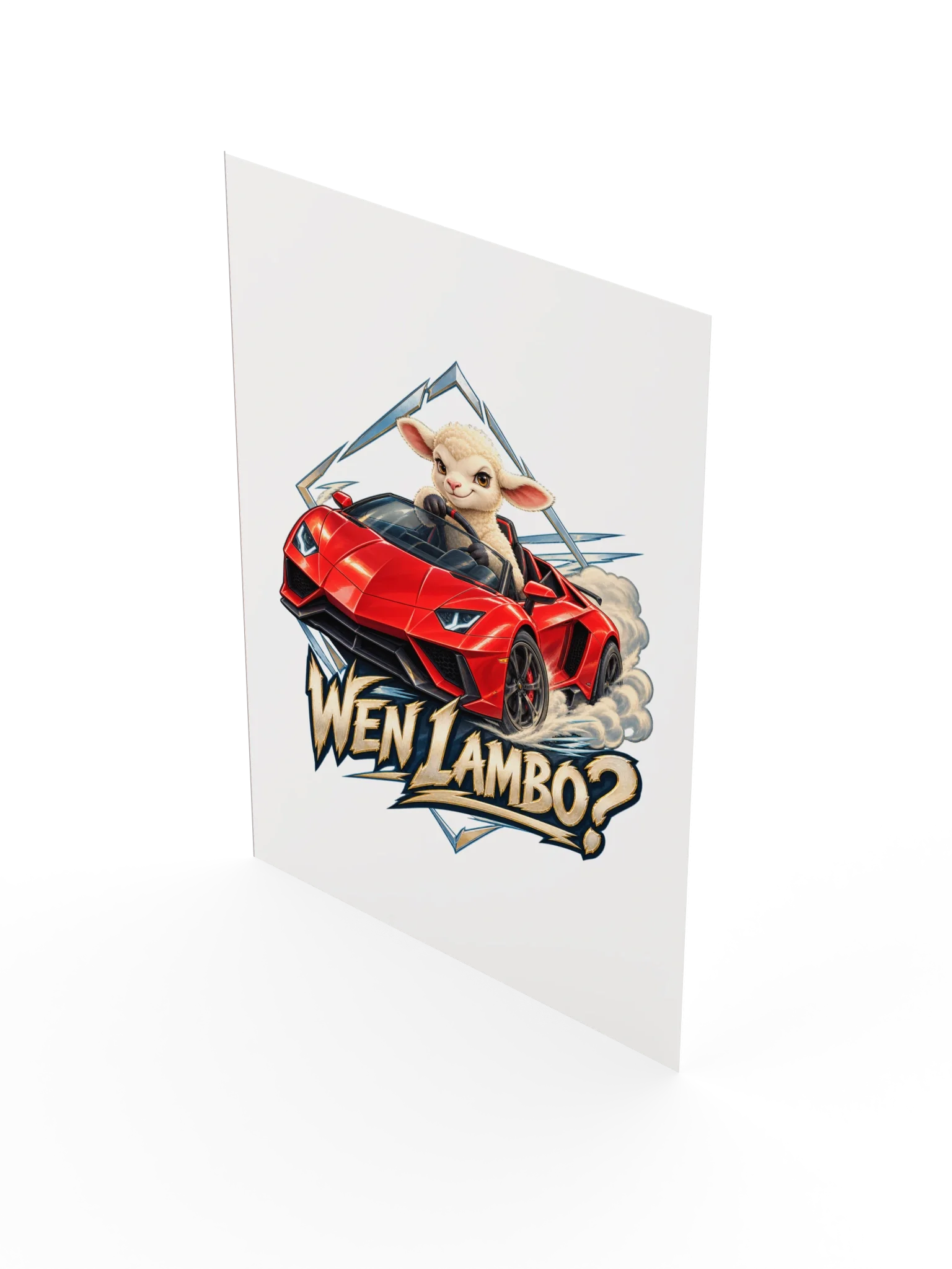 Wen Lambo? Matte Poster preview 2