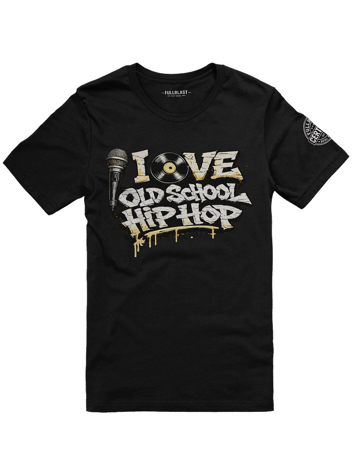 I Love Old-School Hip-Hop Tee product image (3)