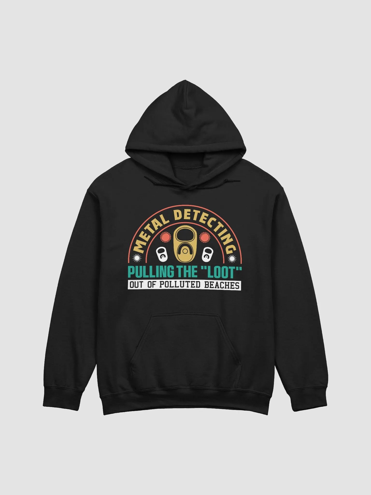 Metal Detecting: Pulling the 'Loot' Classic Unisex Hoodie product image (9)