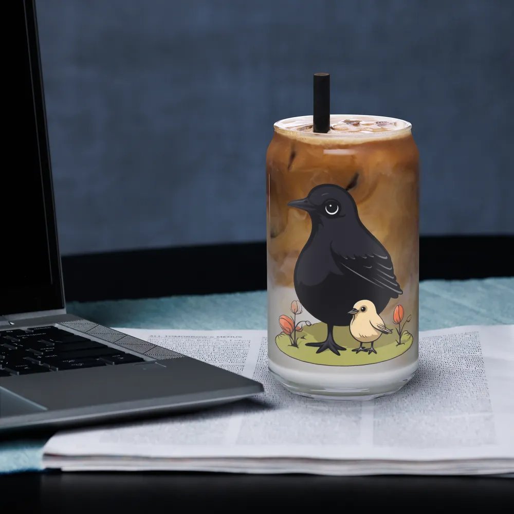 Can-Shaped Glass 🖤 Adorable Feathered Friends product image (33)