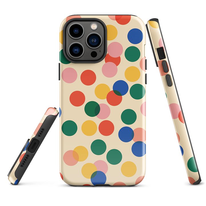 Macro Confetti iPhone Case product image (2)