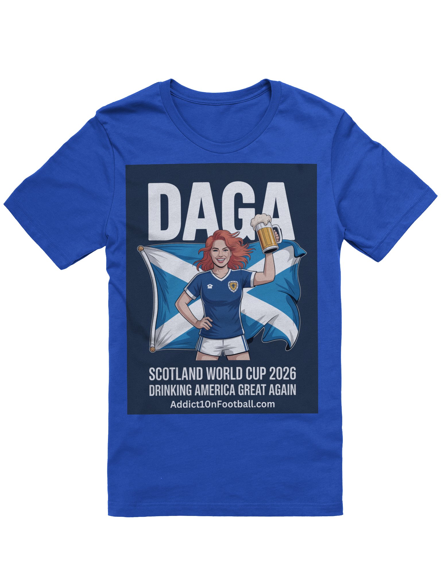 SCOTLAND 2026 LASSIES SHIRT - DRINK AMERICA GREAT AGAIN product image (1)