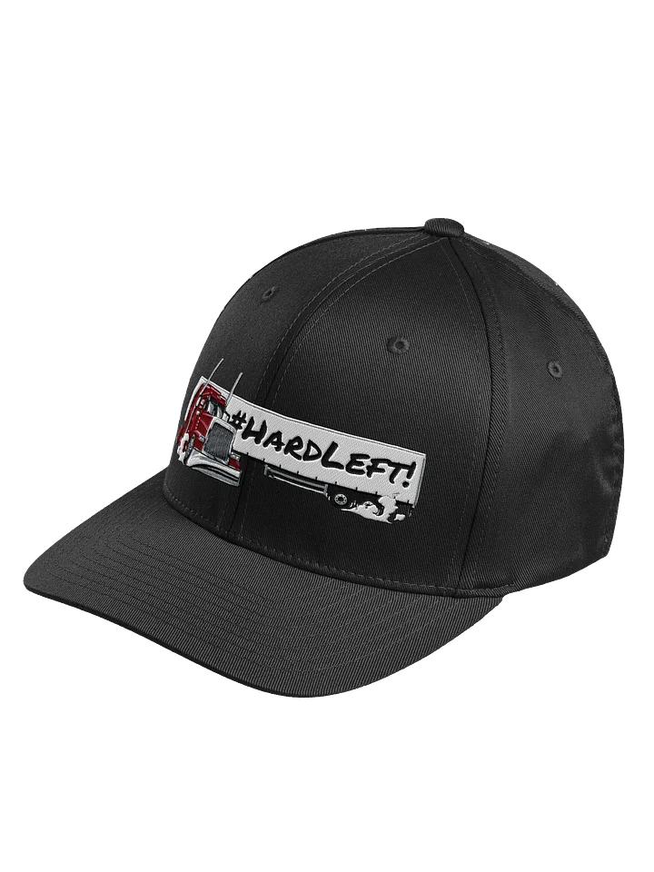 "Hard Left" Fitted Cap product image (3)