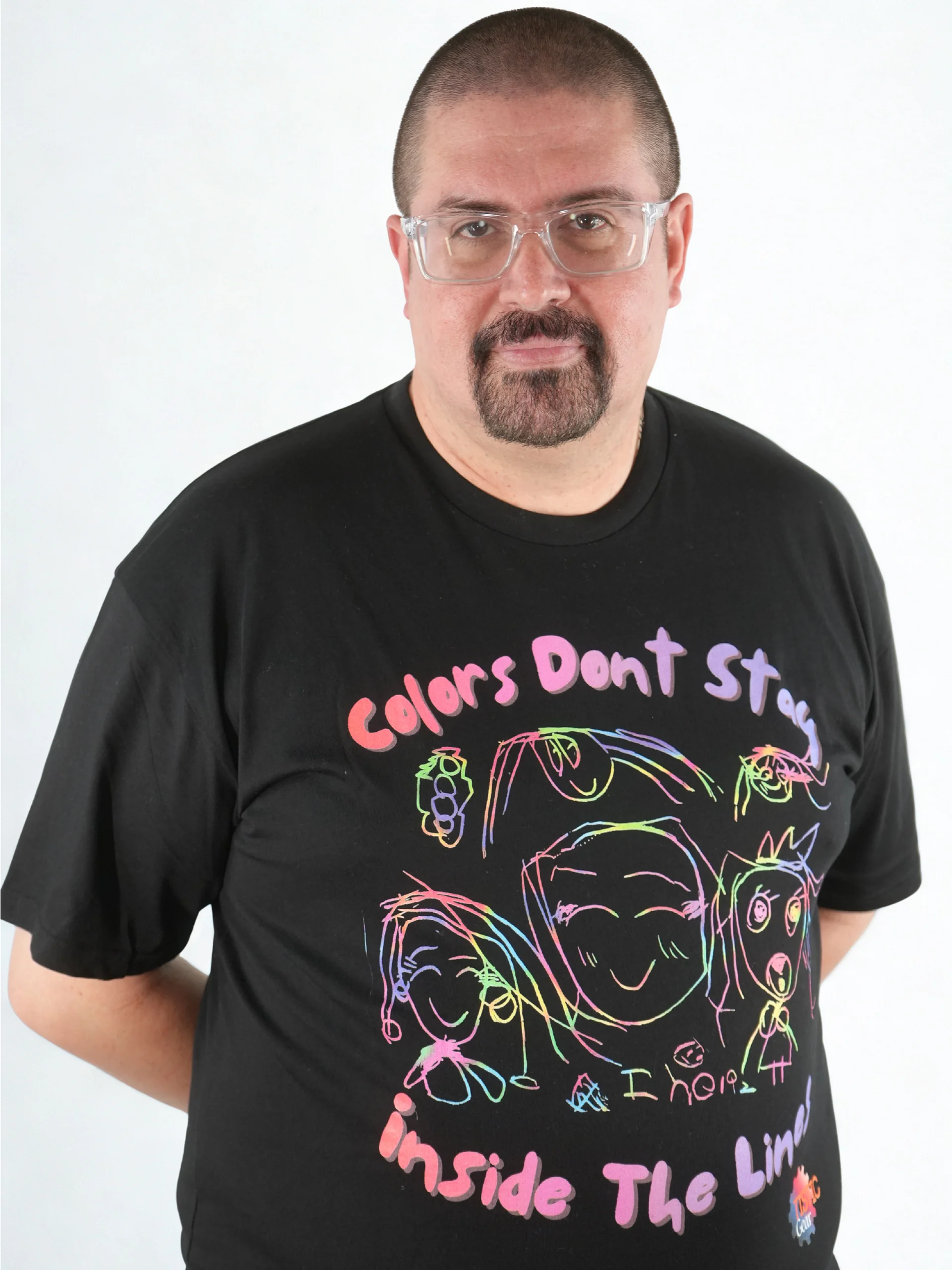 Men's TISTIC Gear – Colors Don’t Stay Inside The Lines Limited Edition Tee product image (3)
