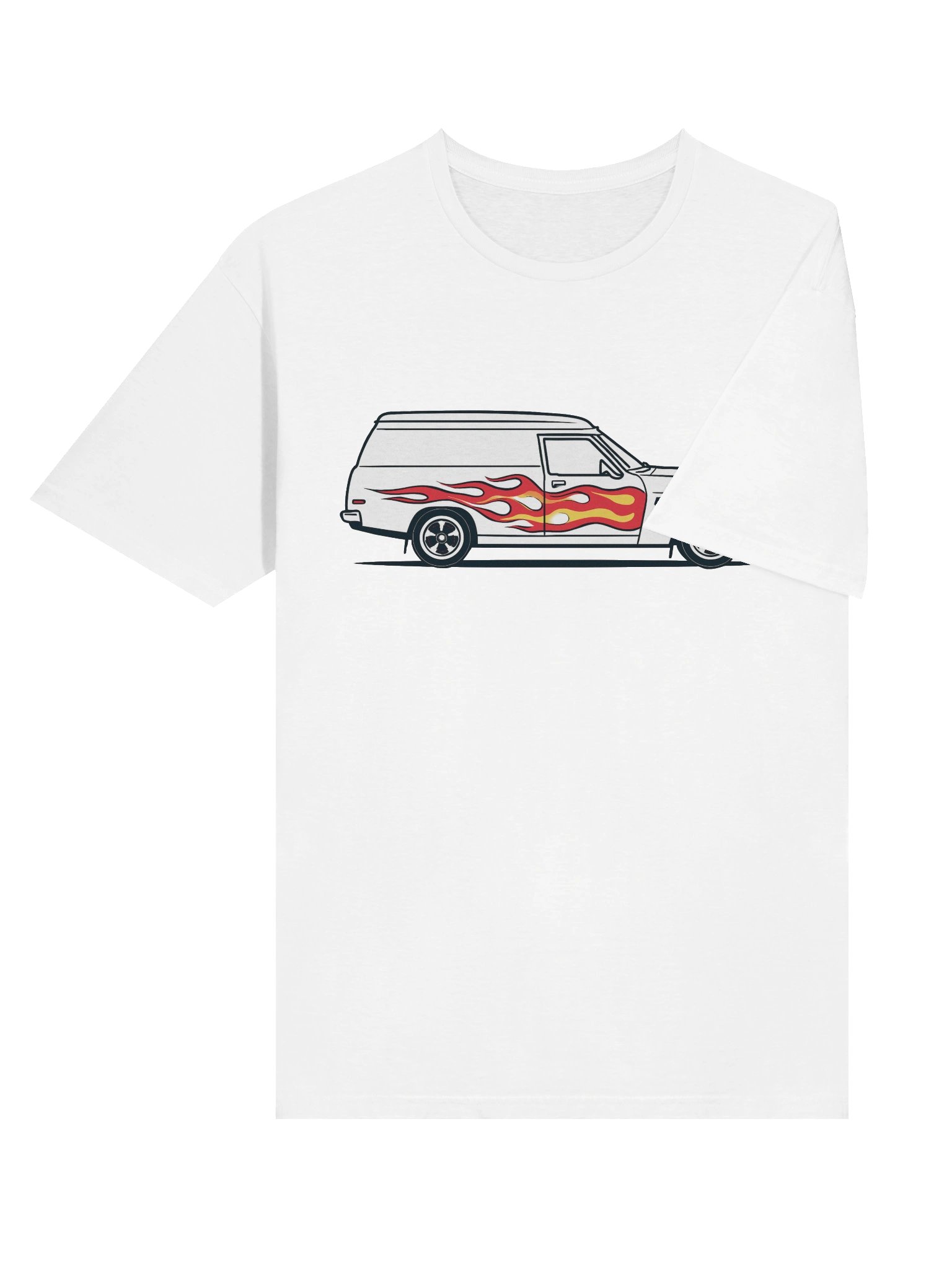Flaming Van Graphic Tee product image (45)