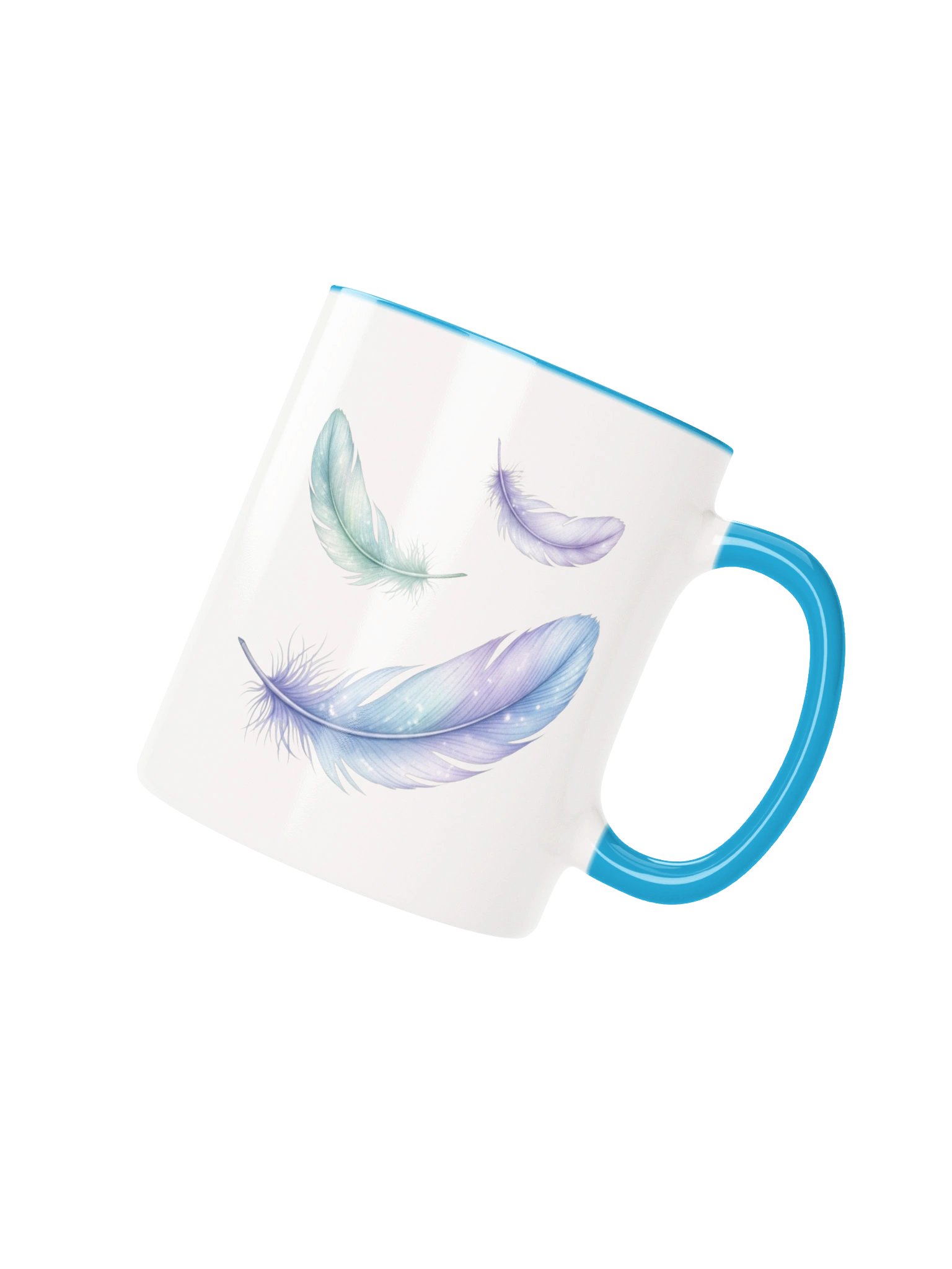 The Floating Feathers Ceramic Mug product image (1)