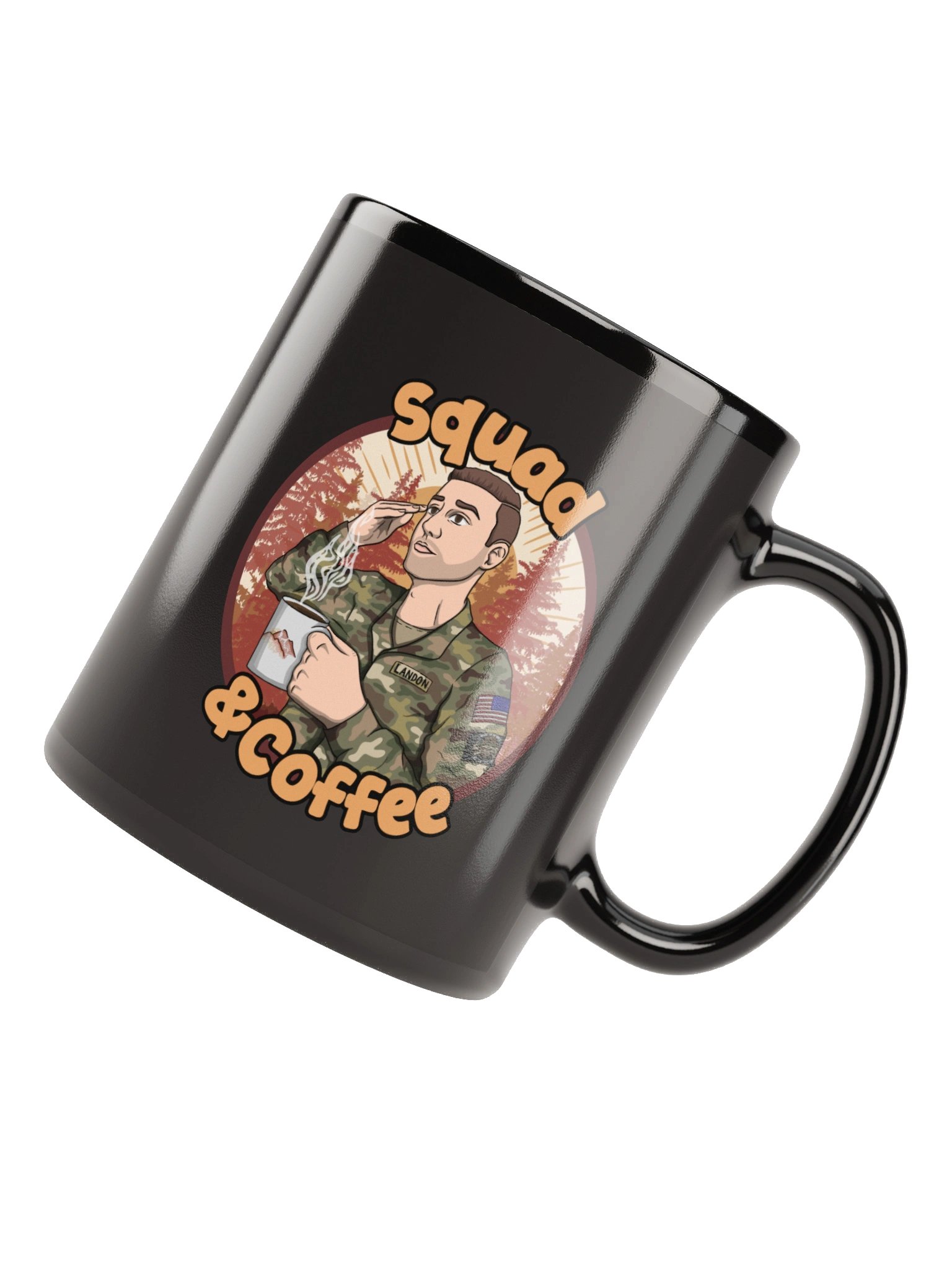 Squad and Coffee Mug (Black) product image (6)