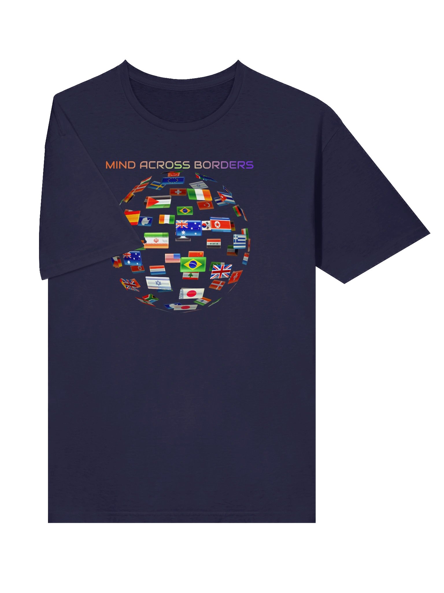 Unity in Diversity Flag Sphere T-Shirt product image (29)
