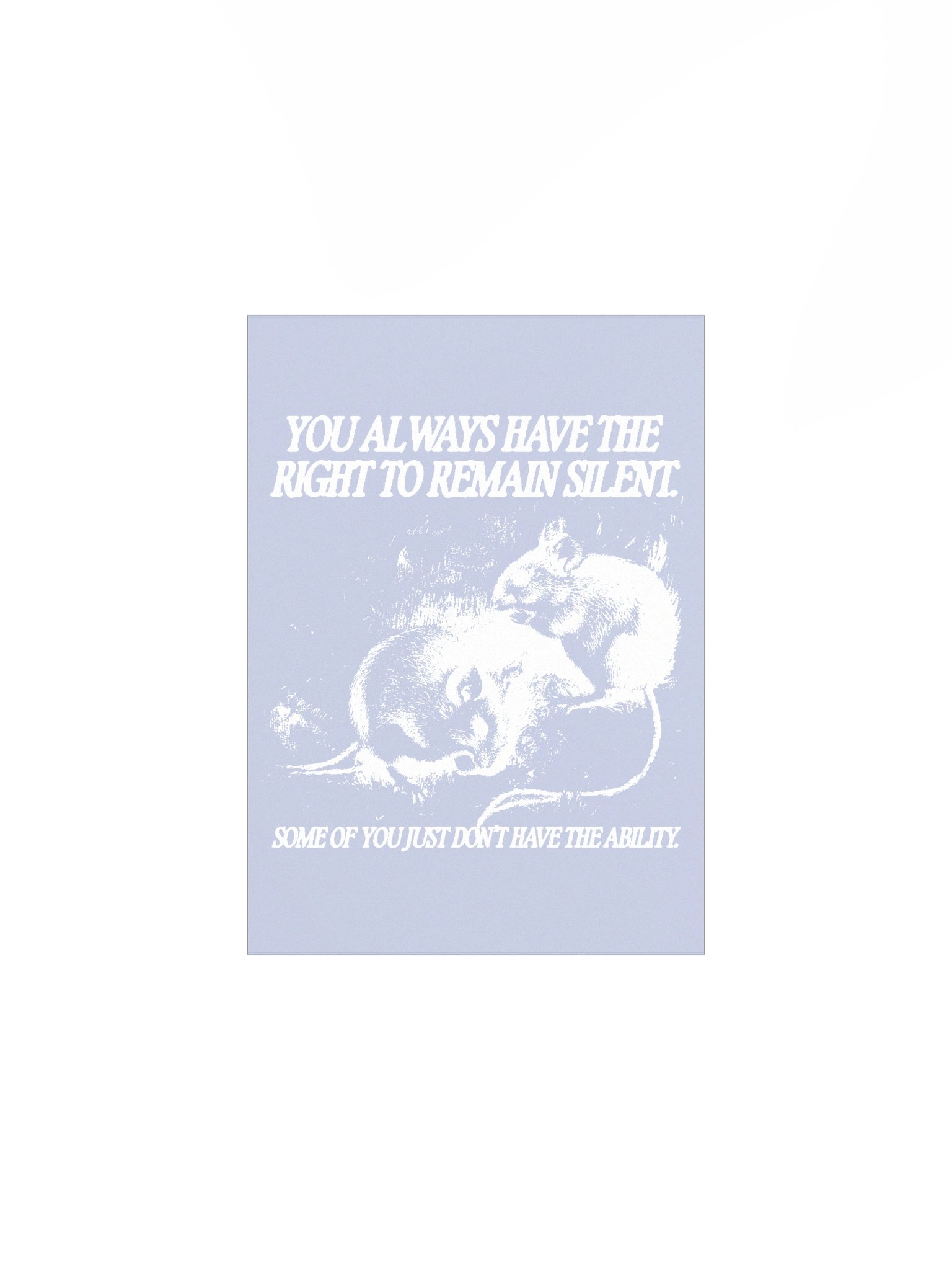 Remain Silent Poster product image (7)