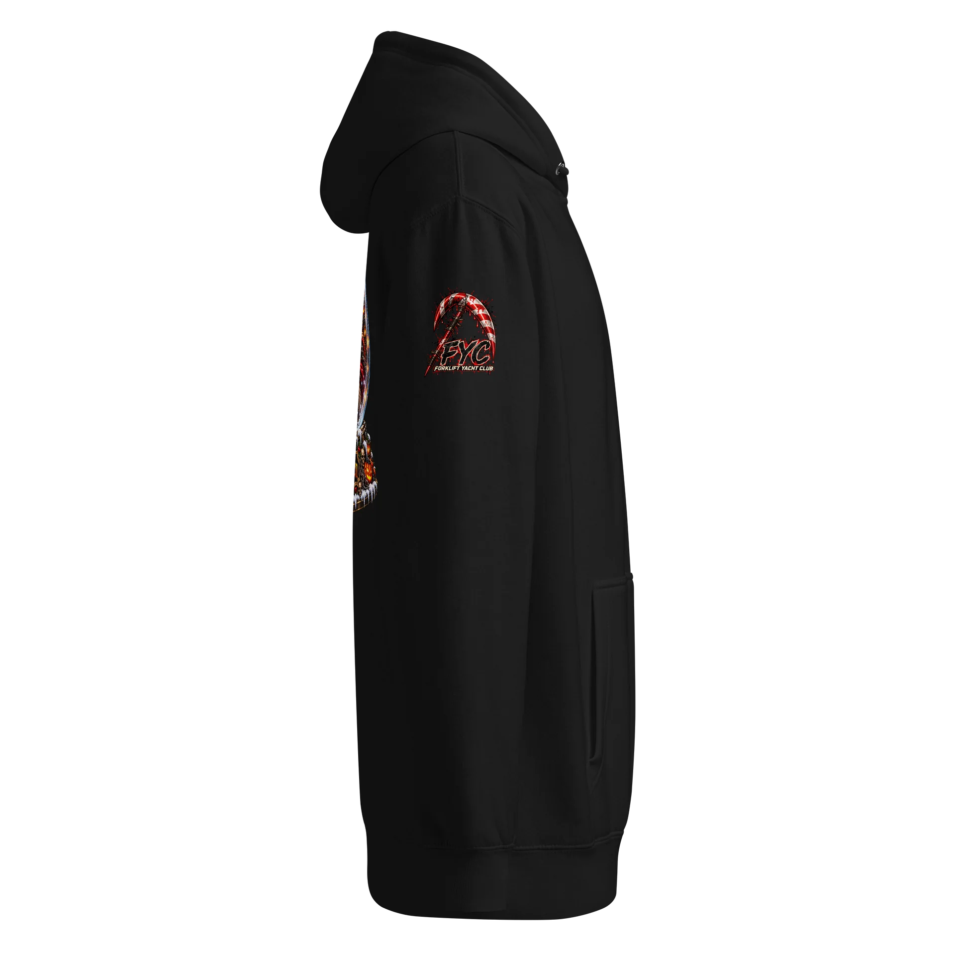 Santa v. Krumpus Hoodie product image (4)