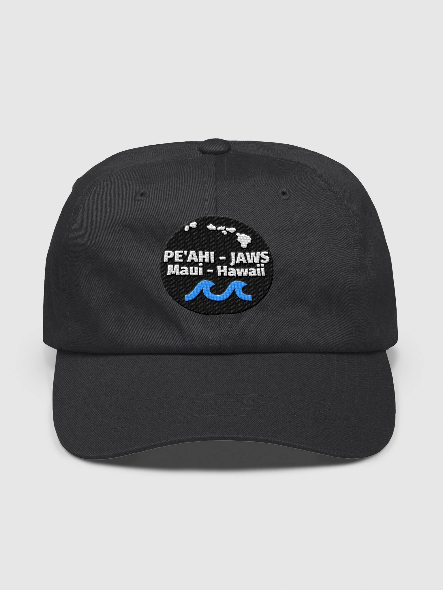 Pe'ahi Jaws, Maui Hawaii - White Logo - Classic Dad Hat product image (2)