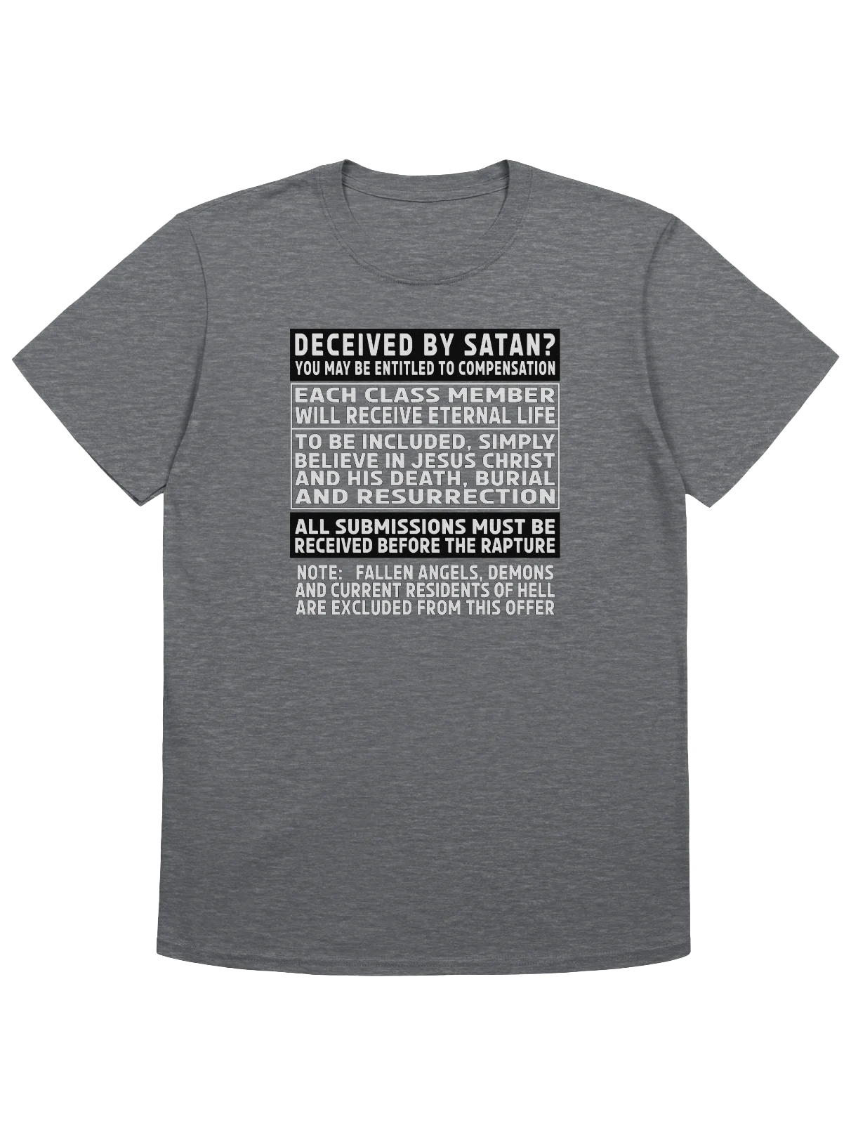 Entitled To Eternal Life T-Shirt product image (4)