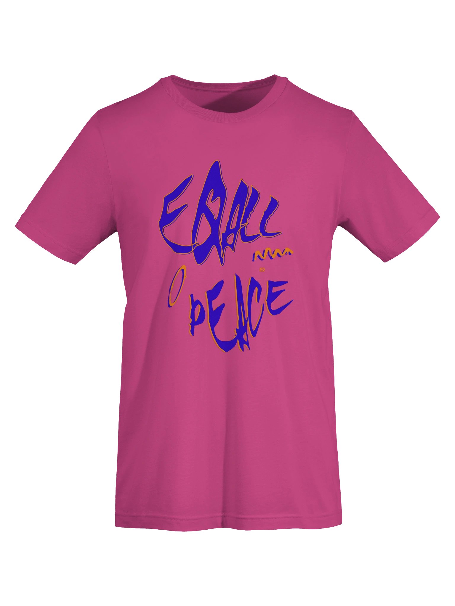 EQuALL Peace_Bella + Canvas Unisex T-shirt_R3CVR.i by EQALL® Essentials_Blue product image (19)