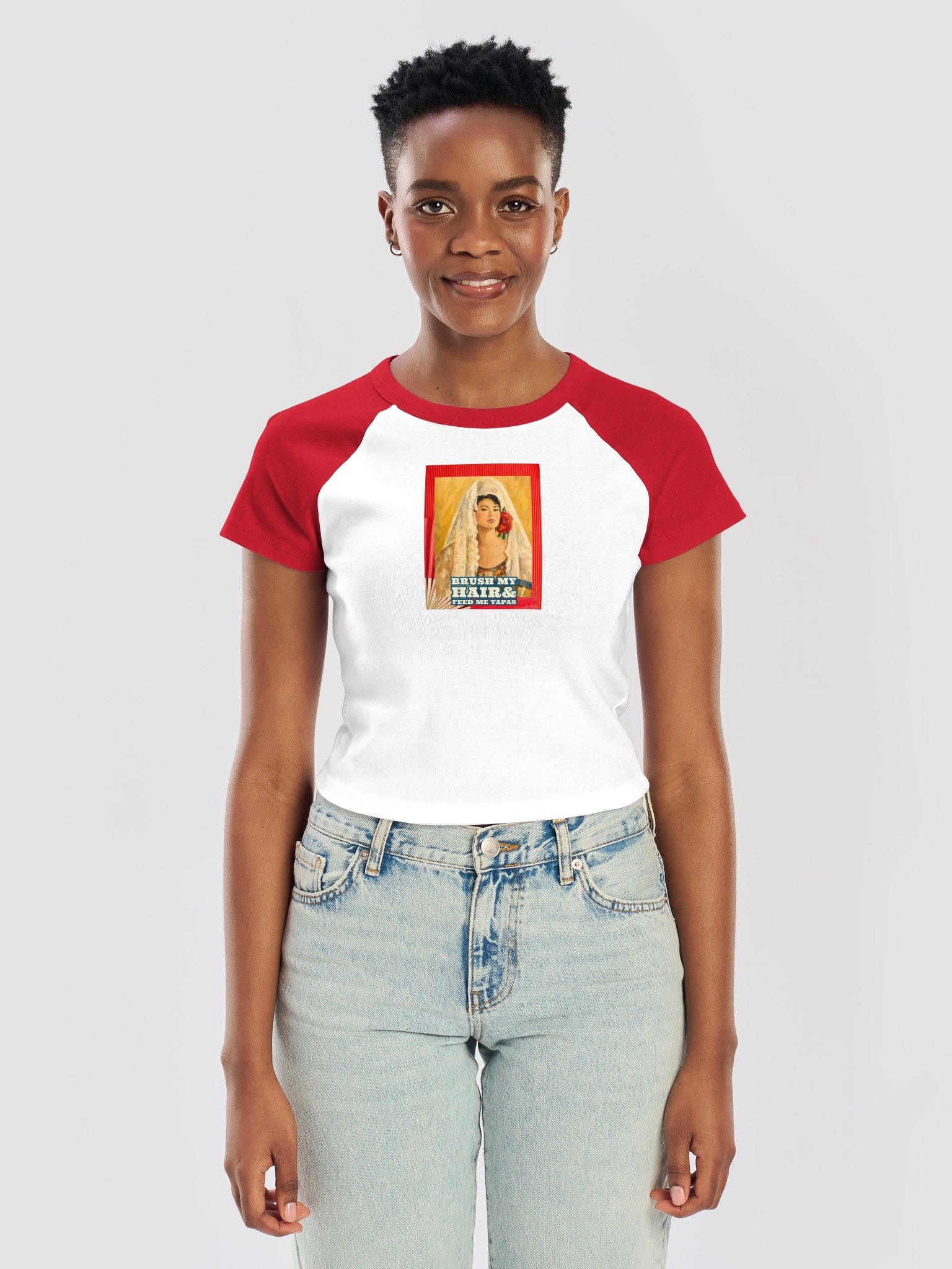 Brush My Hair & Feed Me Tapas T-shirt product image (15)