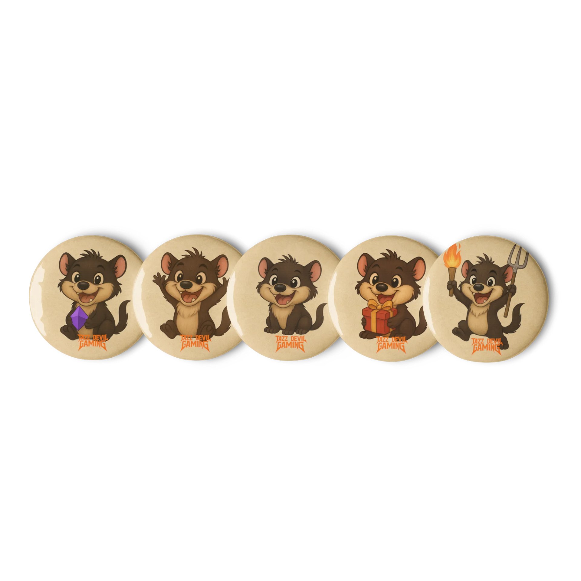Chibi Tazz Devil Pins product image (1)