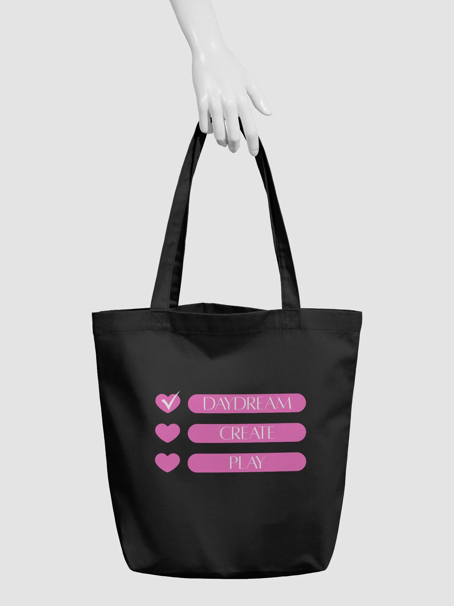 Daydream, Create, Play Tote Bag product image (3)