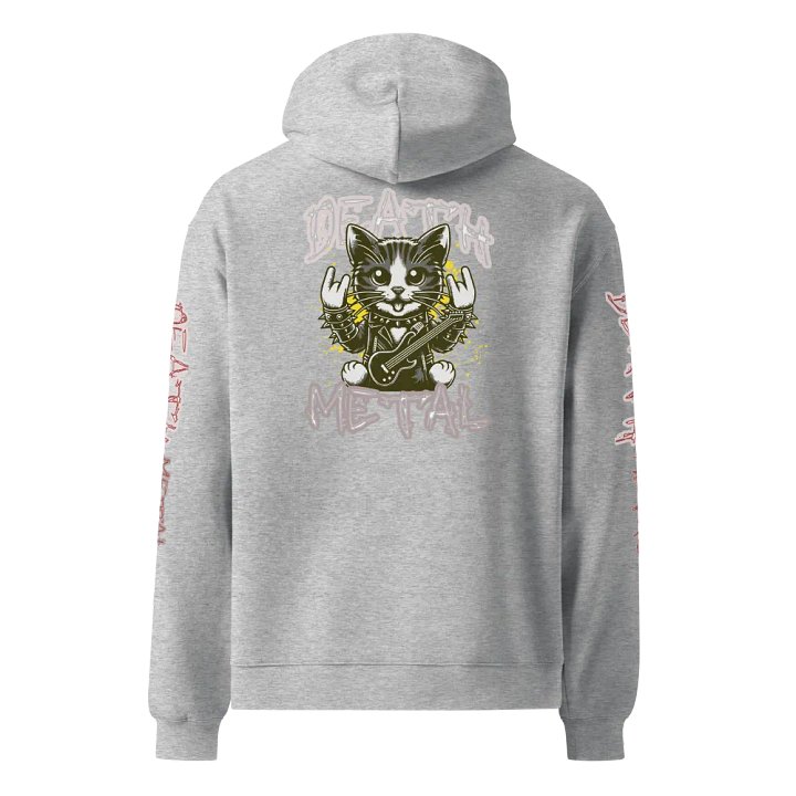Rock 'n' Roll Feline Oversized Hoodie product image (13)