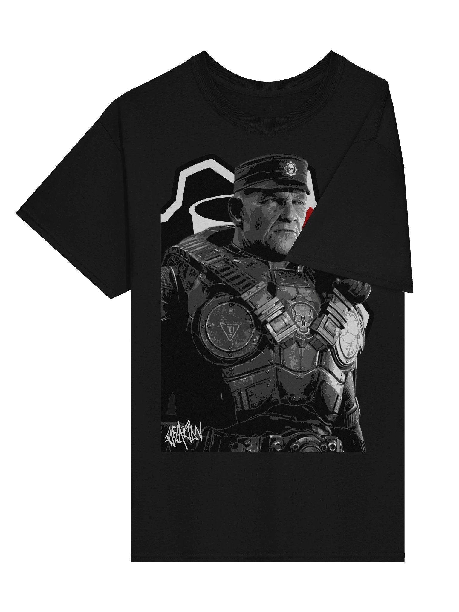 Hoffman painting tee (BLACK) product image (3)