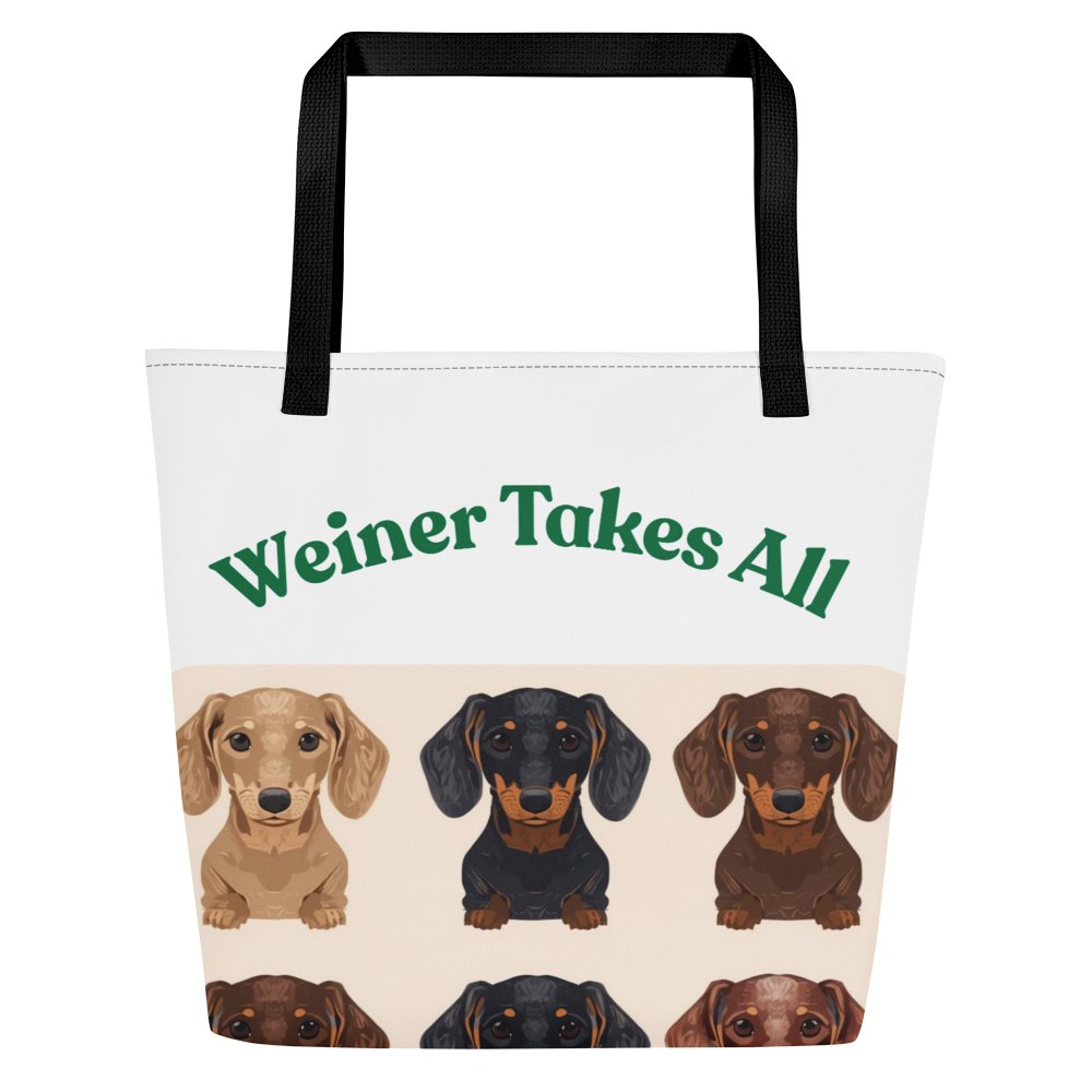 Weiner Takes All Tote Bag product image (1)