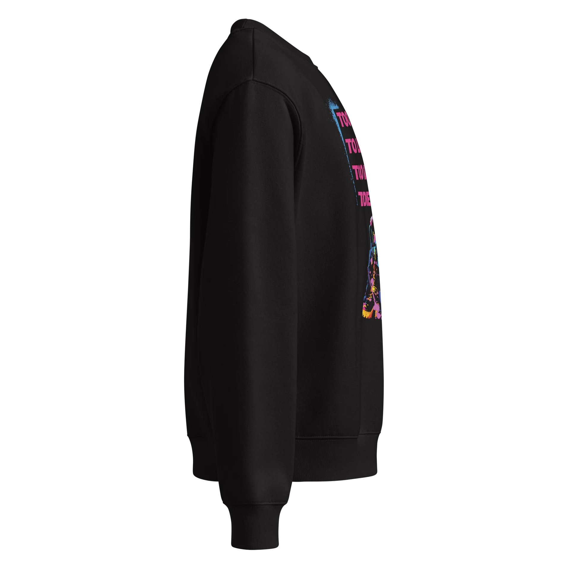 Too Sugoi/Too Kawaii Painted Love Sweatshirt product image (4)