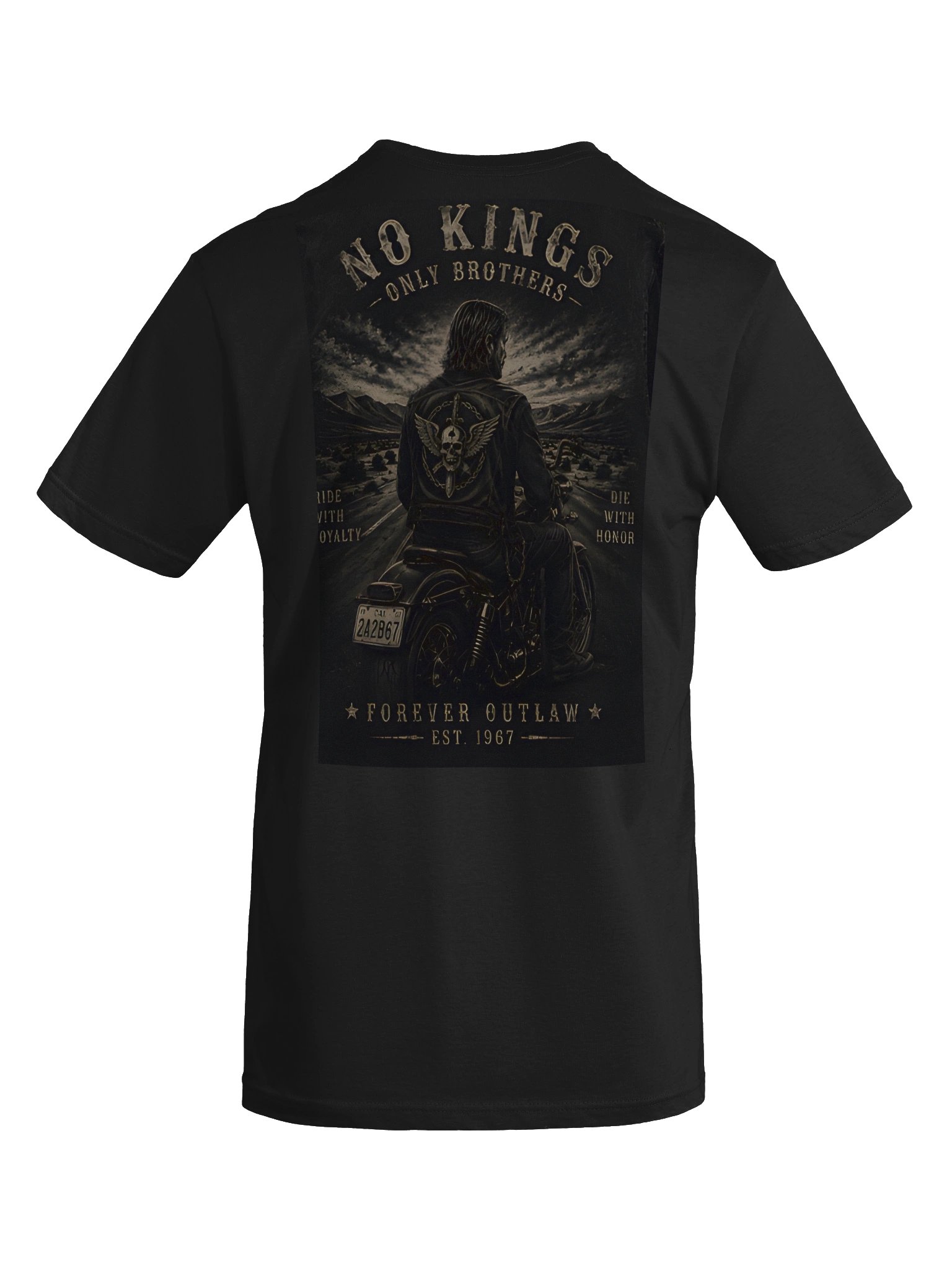 Gold Spade Hooded Skull Tee product image (7)
