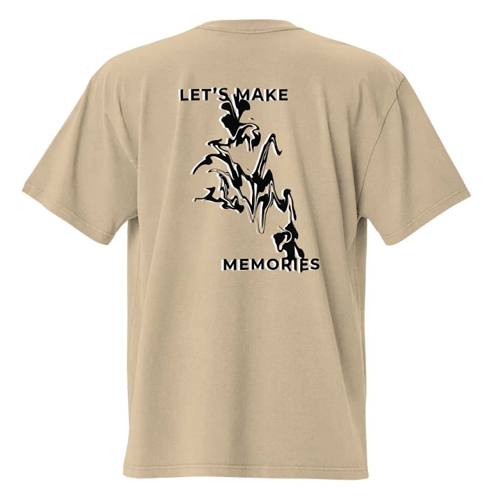 Let's Make Memories Oversized Premium Tee V2 product image (12)