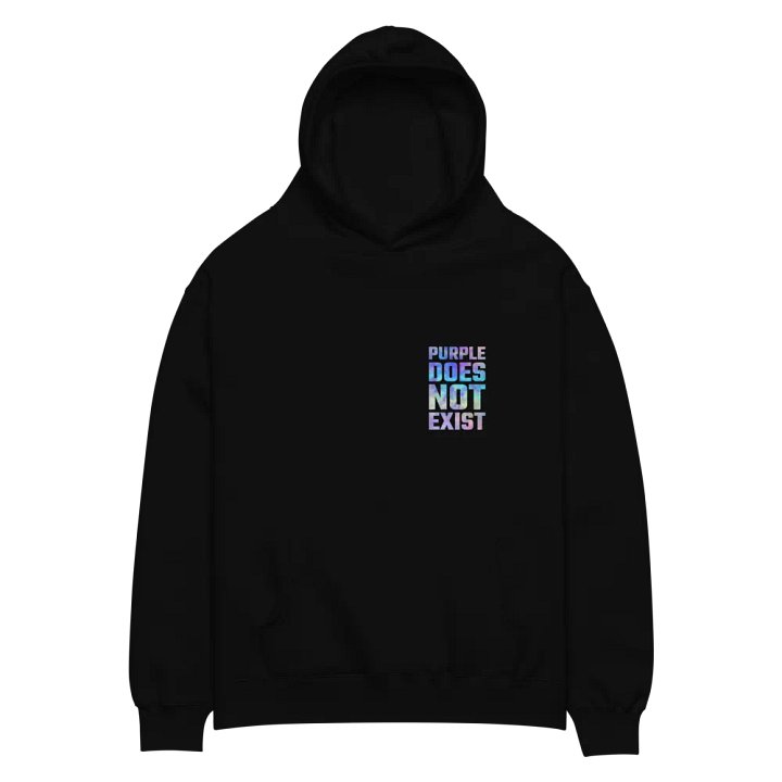 Purple Does Not Exist - UNISEX Premium Oversized Hoodie product image (2)