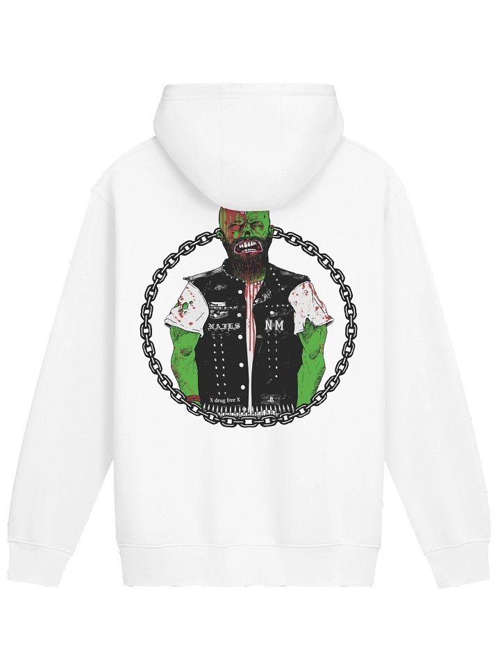Zombie White Hoodie product image (2)
