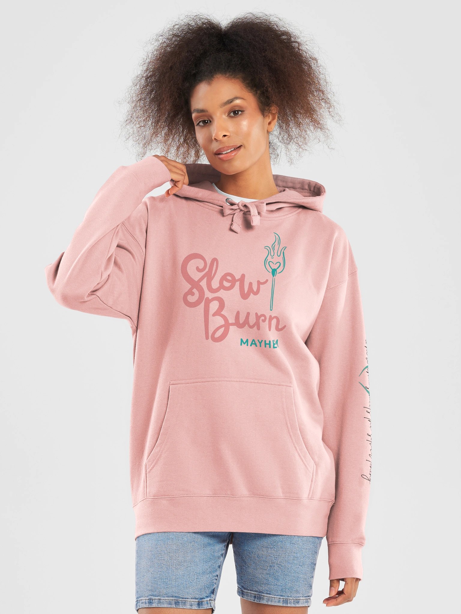 Slow Burn x Sunshine Mayhem Hoodie | Dark Logo product image (5)