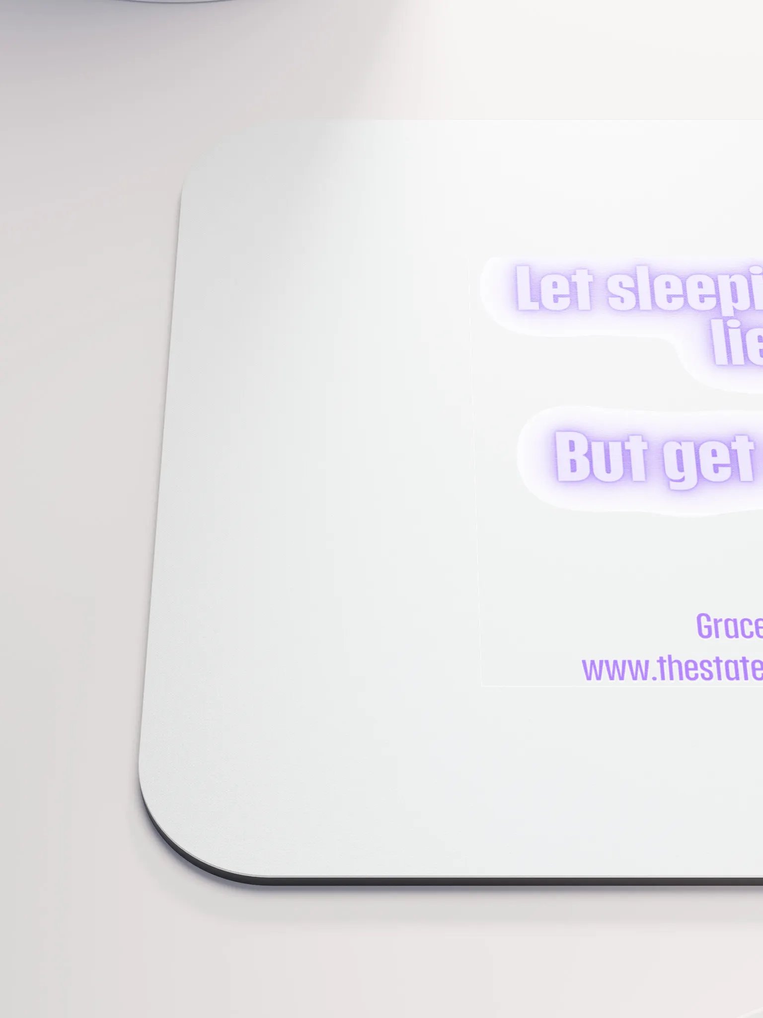 FUNNY DESK MATS 4 U - “Let sleeping dogs lie. But get off me.” product image (6)