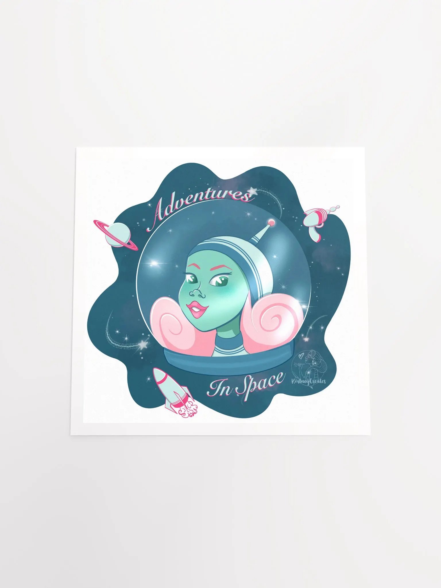 Adventures in Space Art Print product image (4)