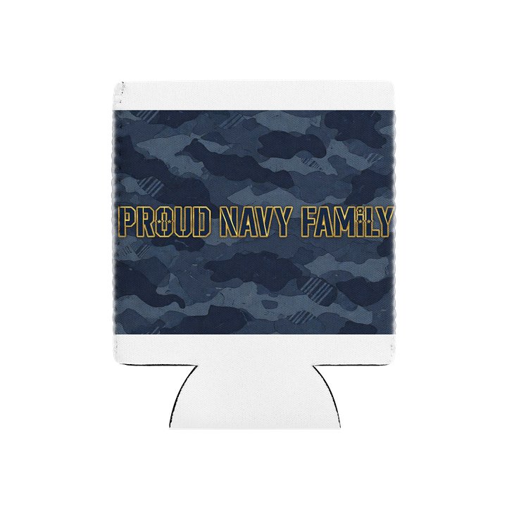 Save Our Veterans - Proud Navy Family Can Cooler product image (1)