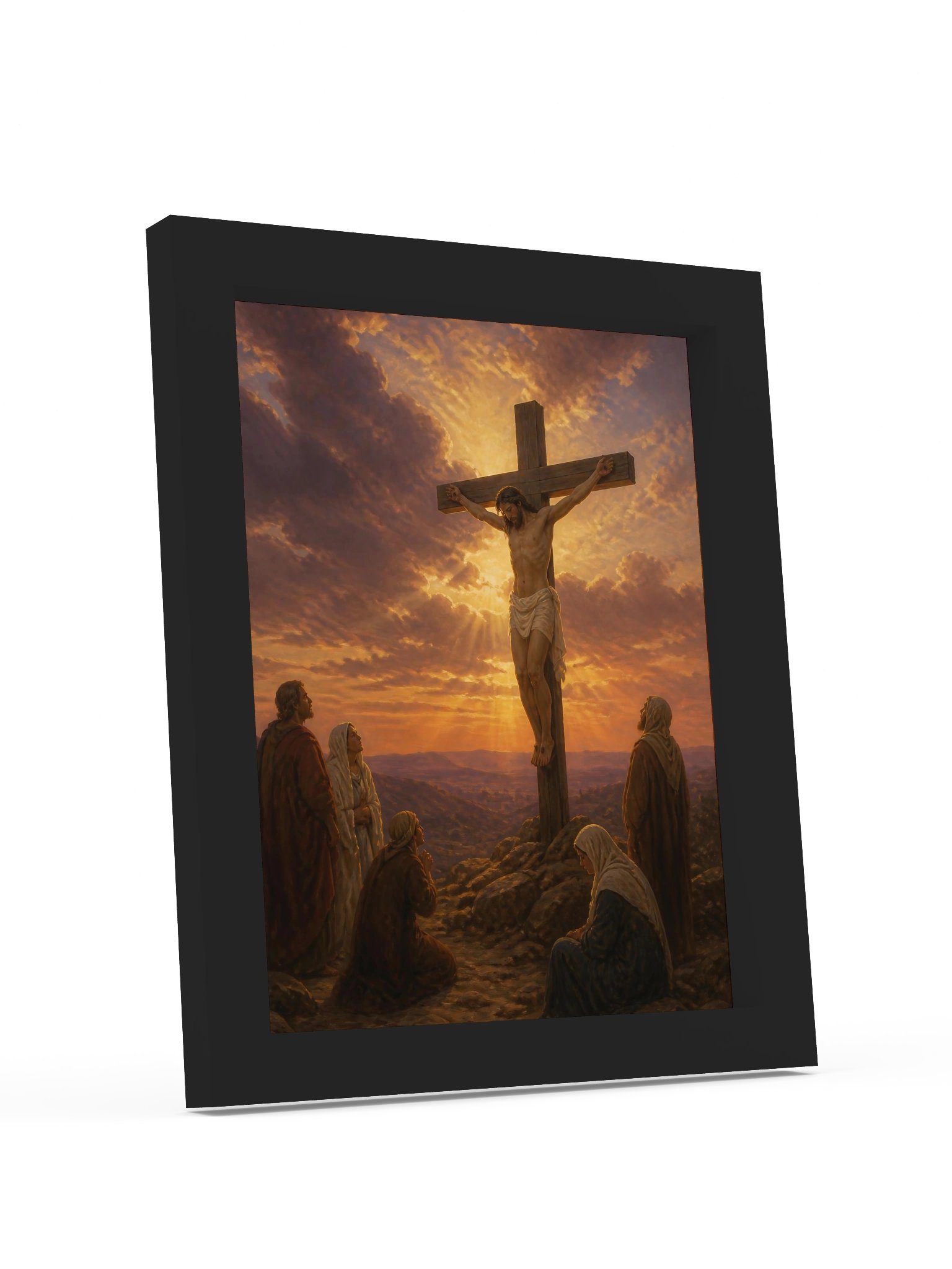 The Crucifixion at Calvary Framed Poster product image (57)